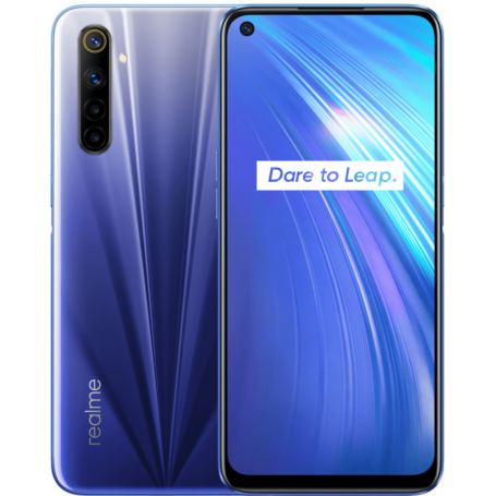 Realme 6 4Go+64Go Bleu - Neuf