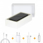 Boîte téléphone pour toute taille + Accessoires  (Écouteur Jack 3.5 mm)